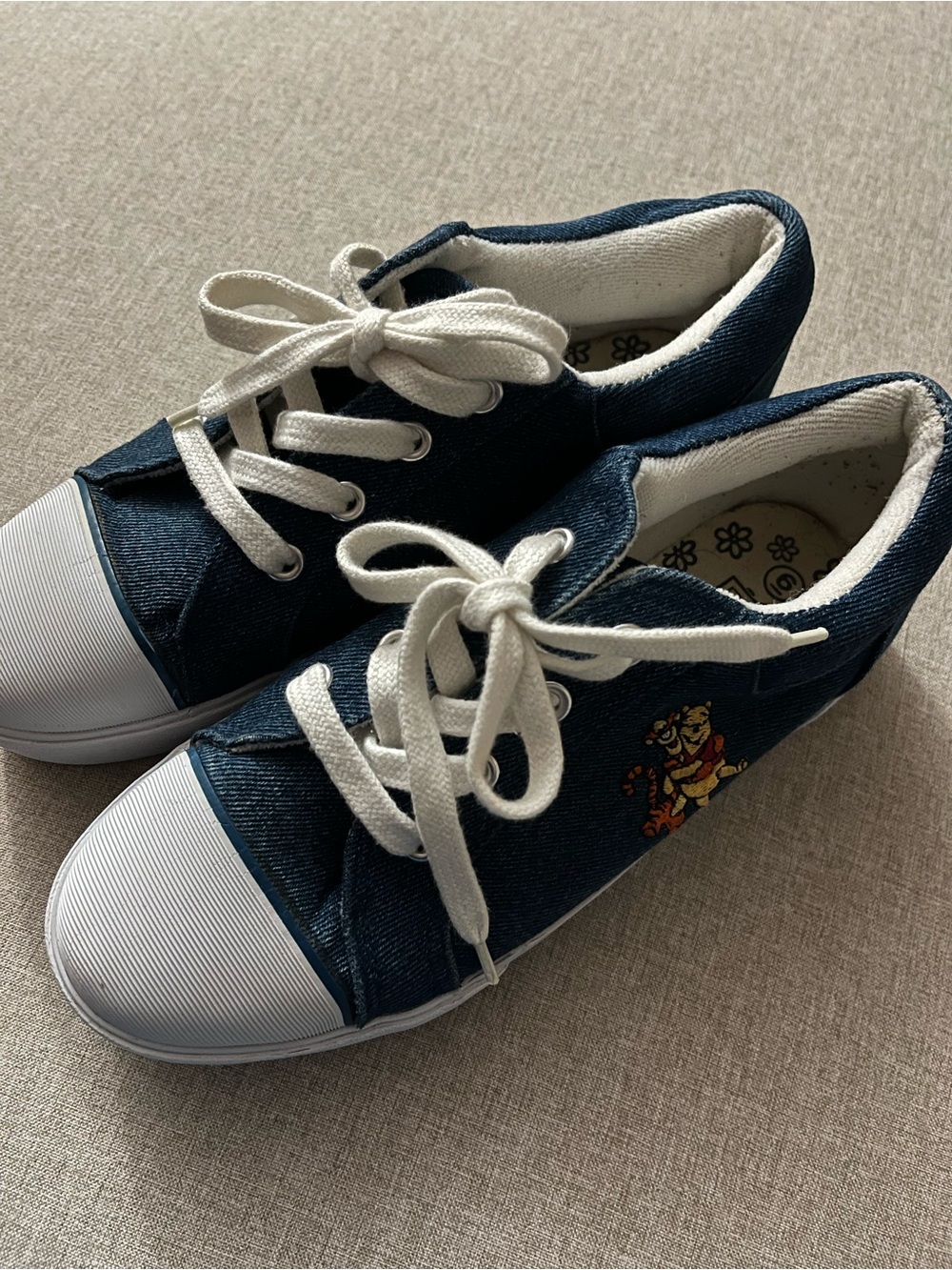 Winnie the Pooh denim sneakers
